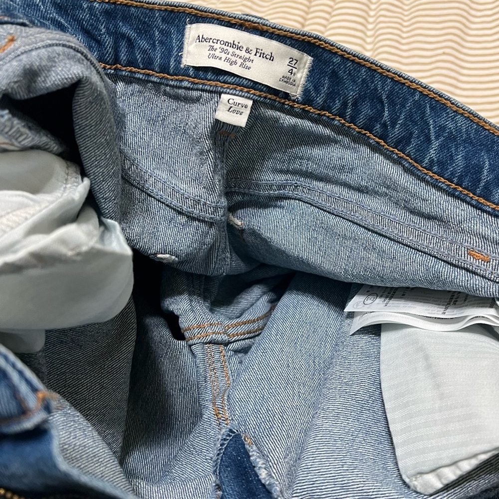 SOLD Abercrombie & Fitch Blue Curve Love Jeans